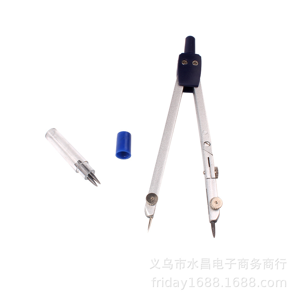 Compass Geometry Set - Boussole de dessin en métal avec