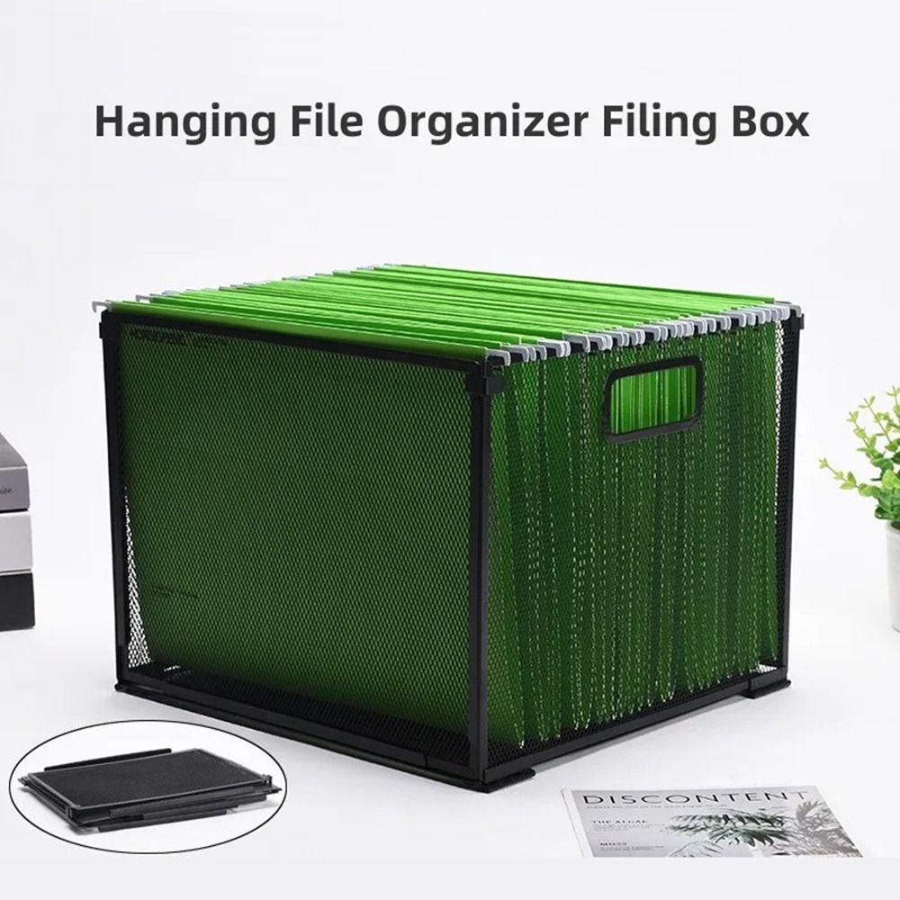 File Folder Hanging - Organiseur de dossiers suspendus en métal