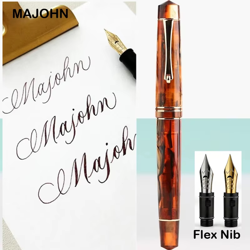 Stationery Supplies Business - Stylo plume en résine Majohn M800,