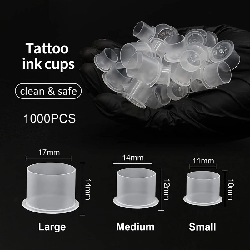 Calligraphy Ink Bottle - 100 pièces de gobelets en plastique
