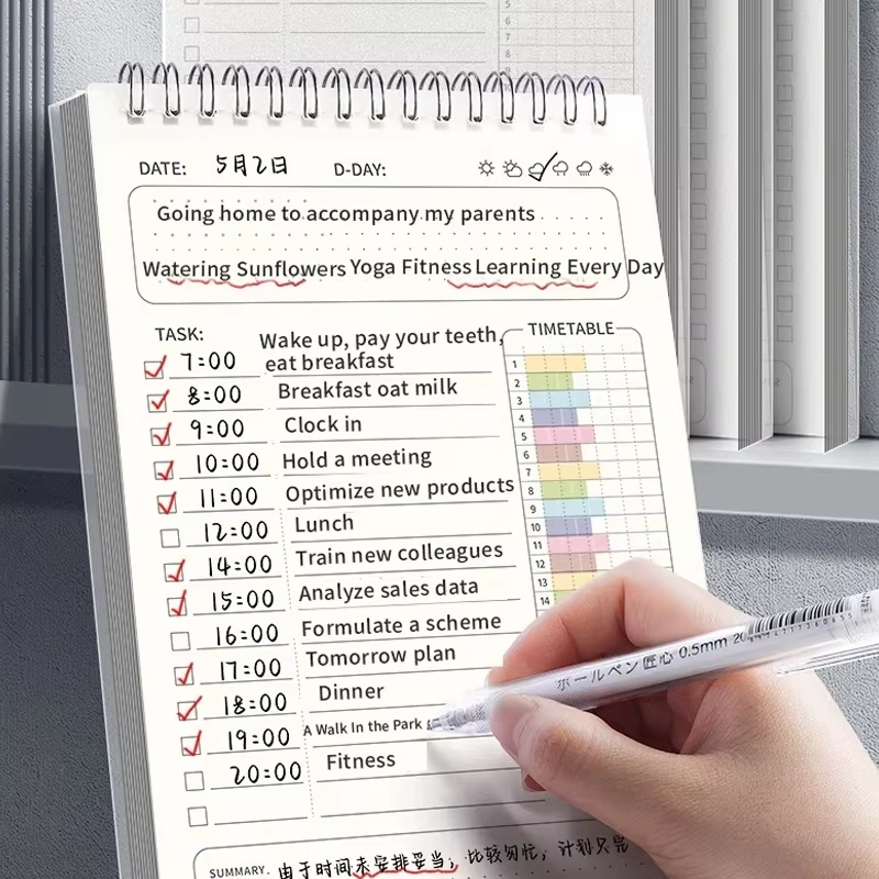 1pc planificateur Agenda spira - Office Stationery Supply List avis et prix