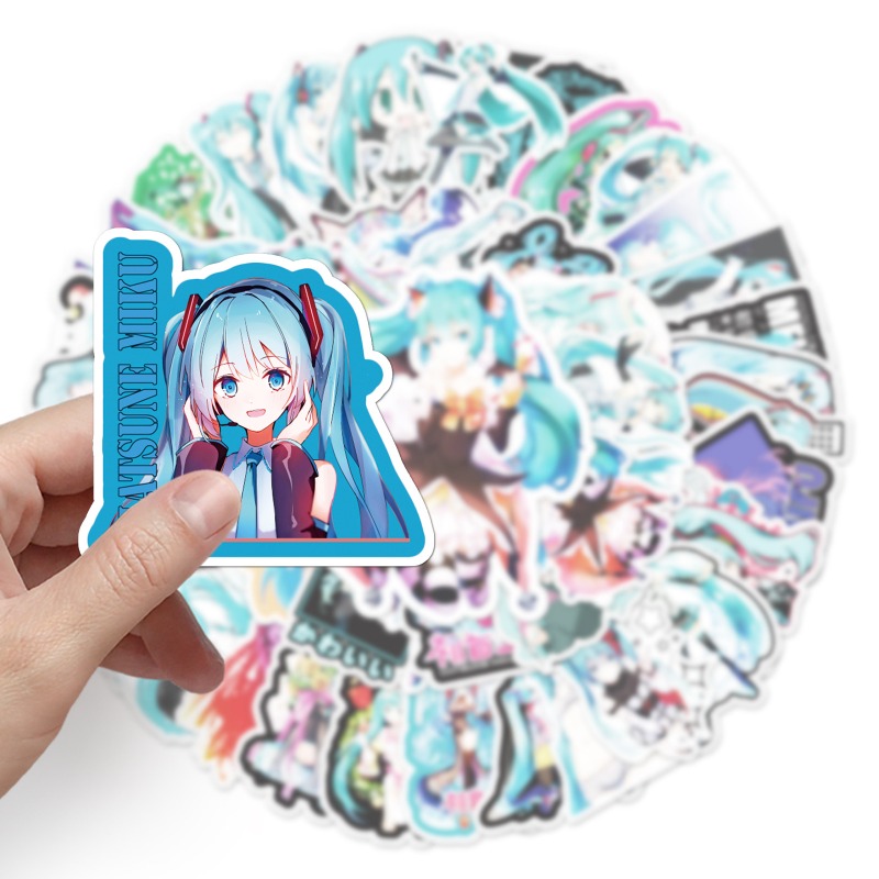 Autocollants Graffiti Hatsune  - Memo Pad Sticky avis et prix