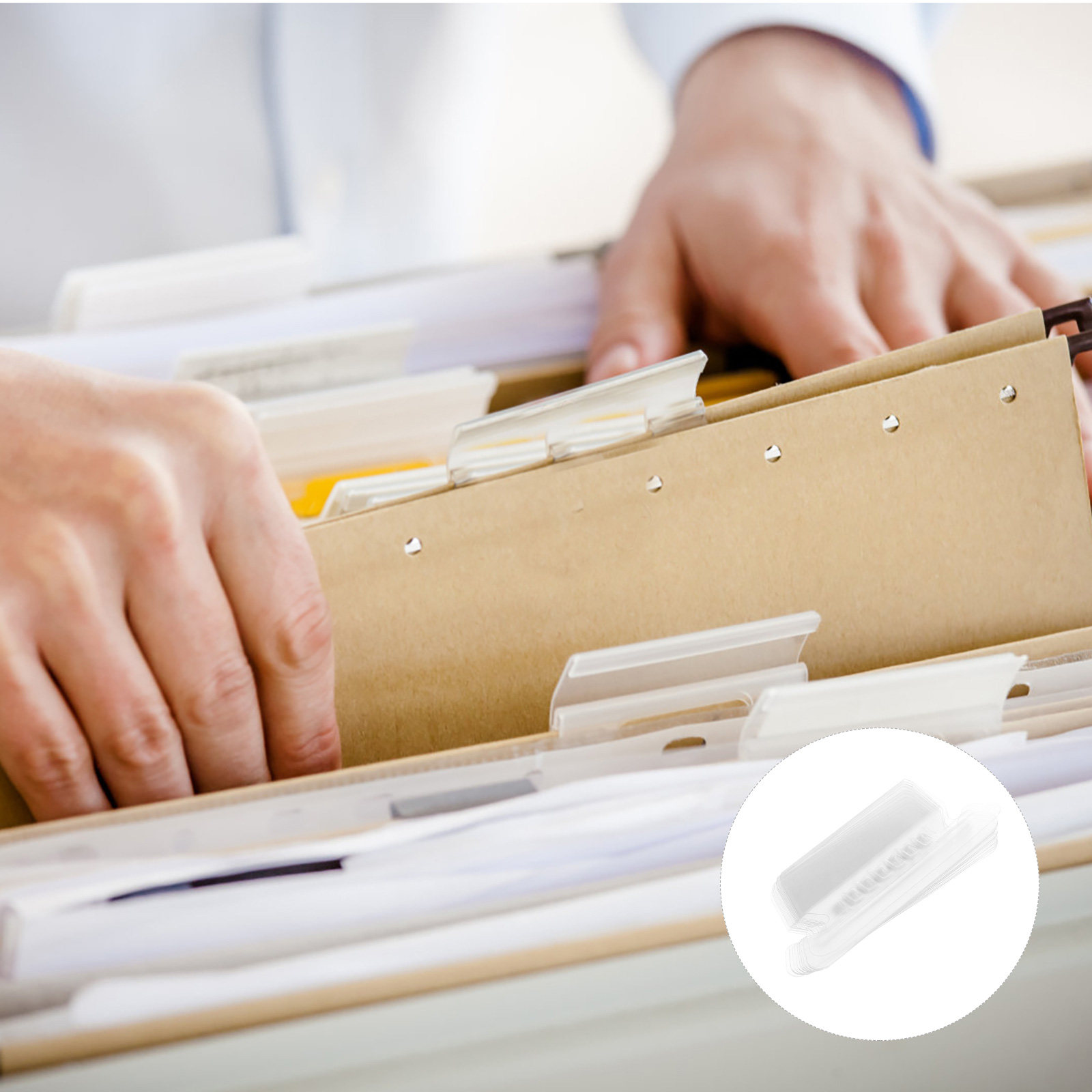 100 pièces d'onglets pour doss - File Folder Hanging avis et prix