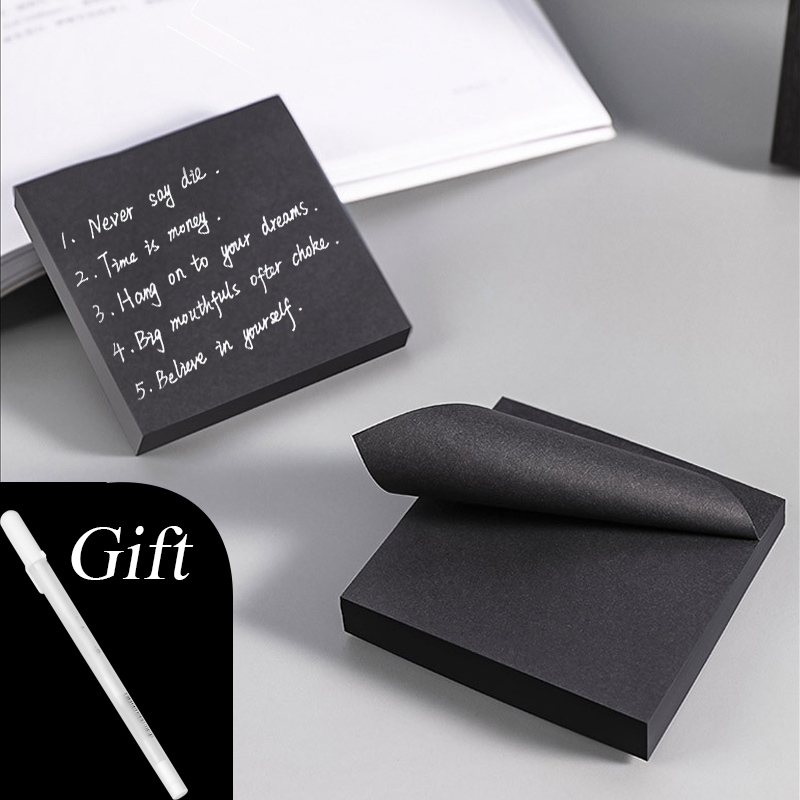 Bloc-Notes noir N Times, bloc- - Office Stationery Supply List avis et prix